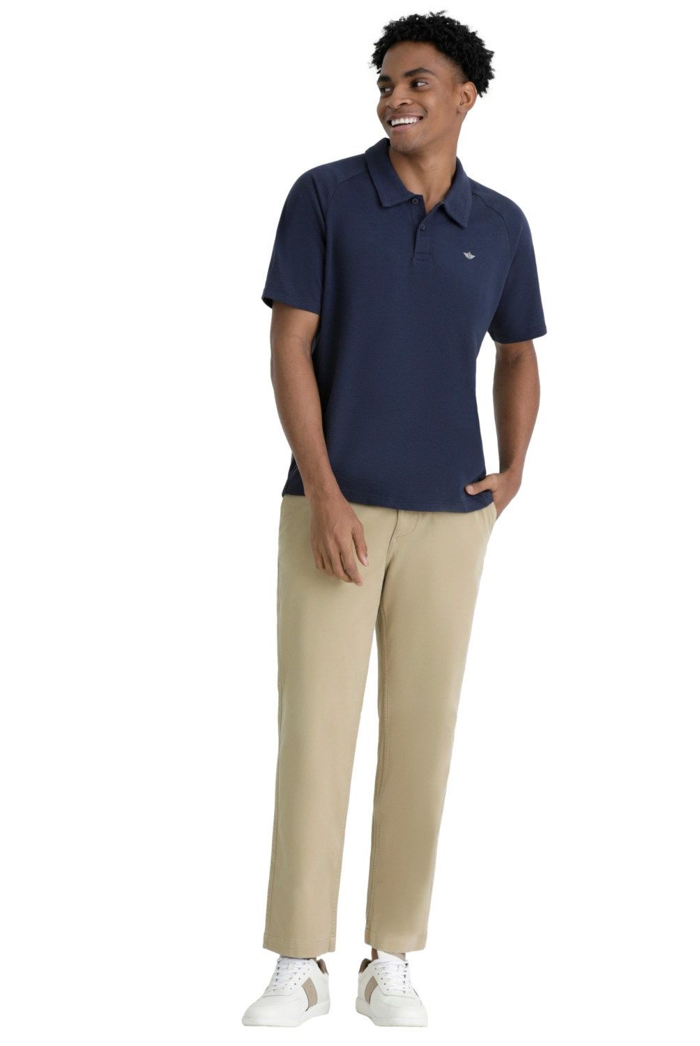 DOCKERS - Polera Pique Manga Corta Hombre Dockers