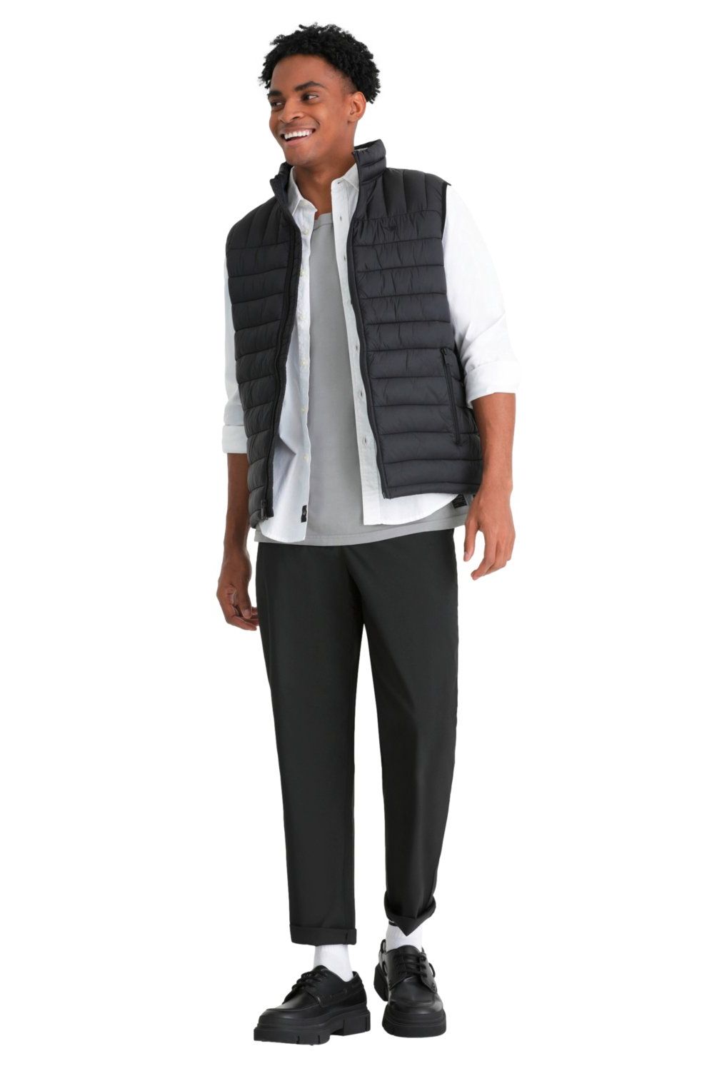 DOCKERS - Parka Sin Mangas Hombre Dockers