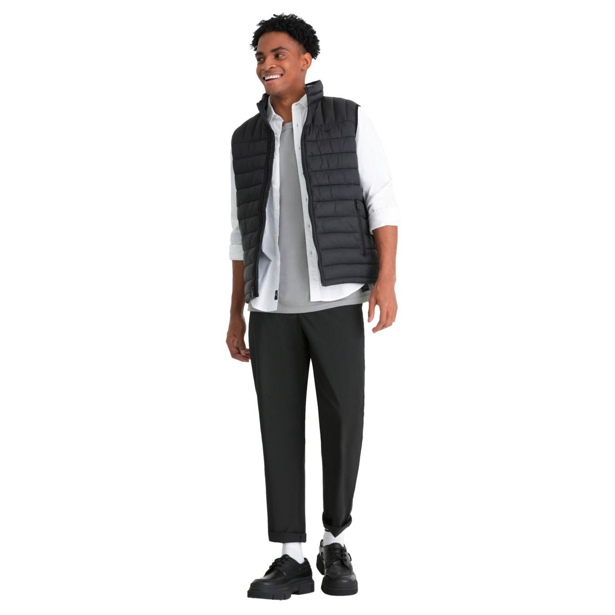 DOCKERS - Parka Sin Mangas Hombre Dockers