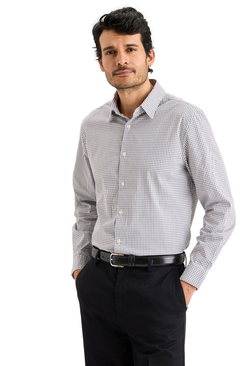 DOCKERS - Camisa Manga Larga Algodón Hombre Dockers
