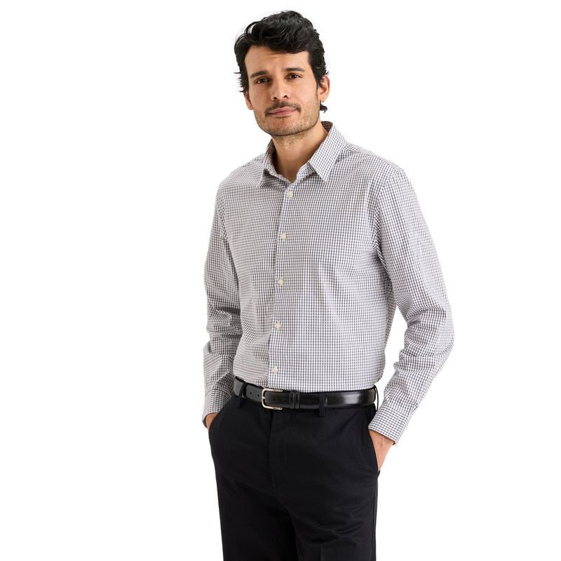 DOCKERS - Camisa Manga Larga Algodón Hombre Dockers