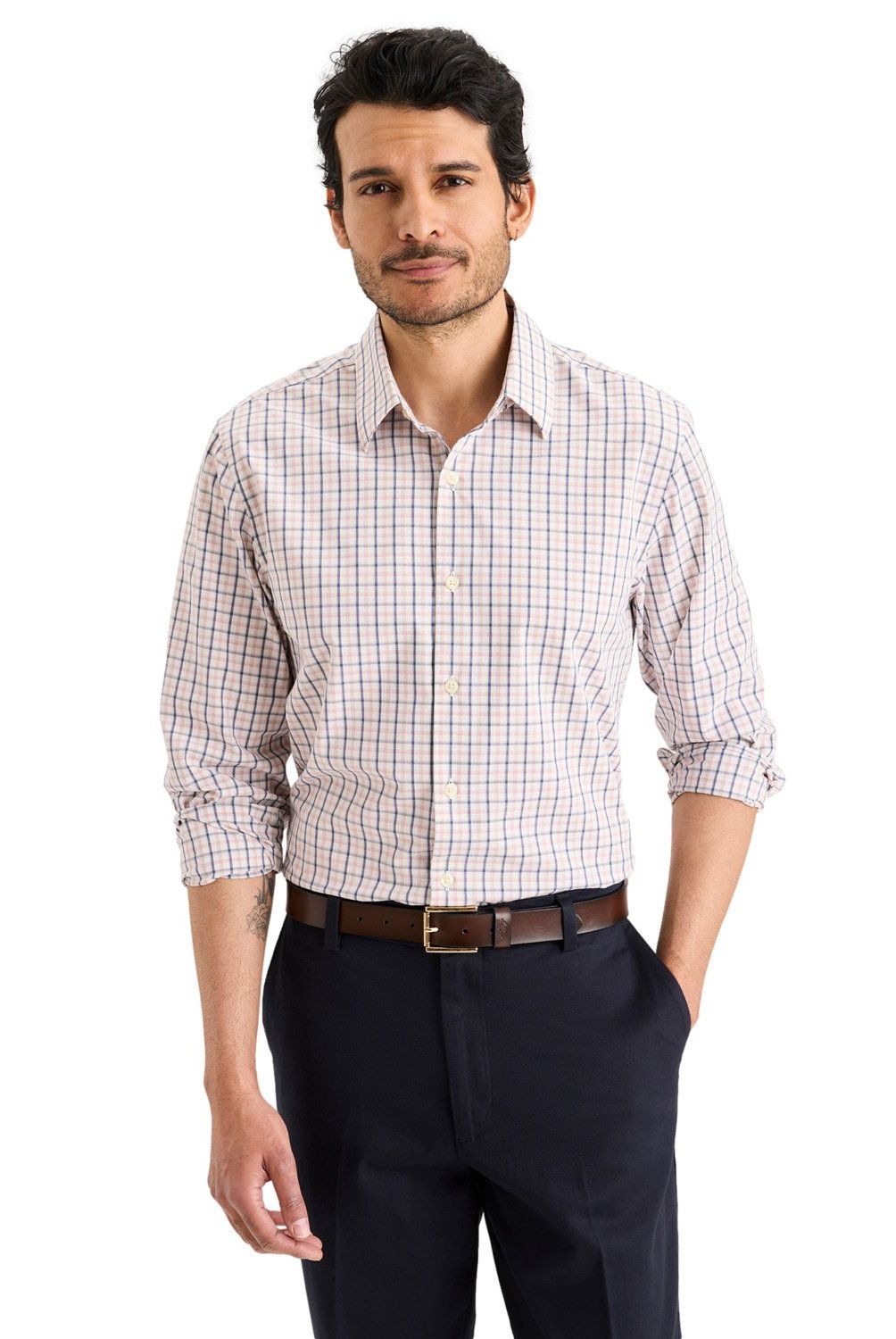 DOCKERS - Camisa Manga Larga Algodón Hombre Dockers