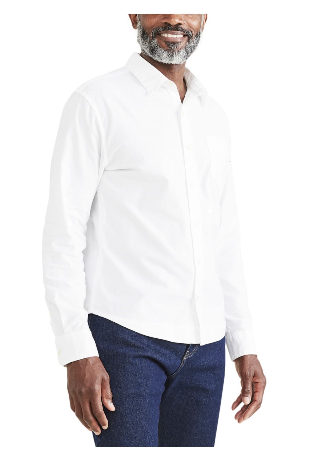 DOCKERS - Camisa Manga Larga Algodón Hombre Dockers