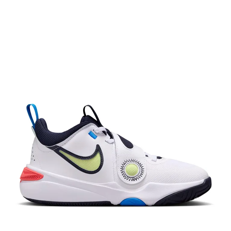 Team Hustle Zapatilla Urbana Niño Blanco (34.5 a 37.5)