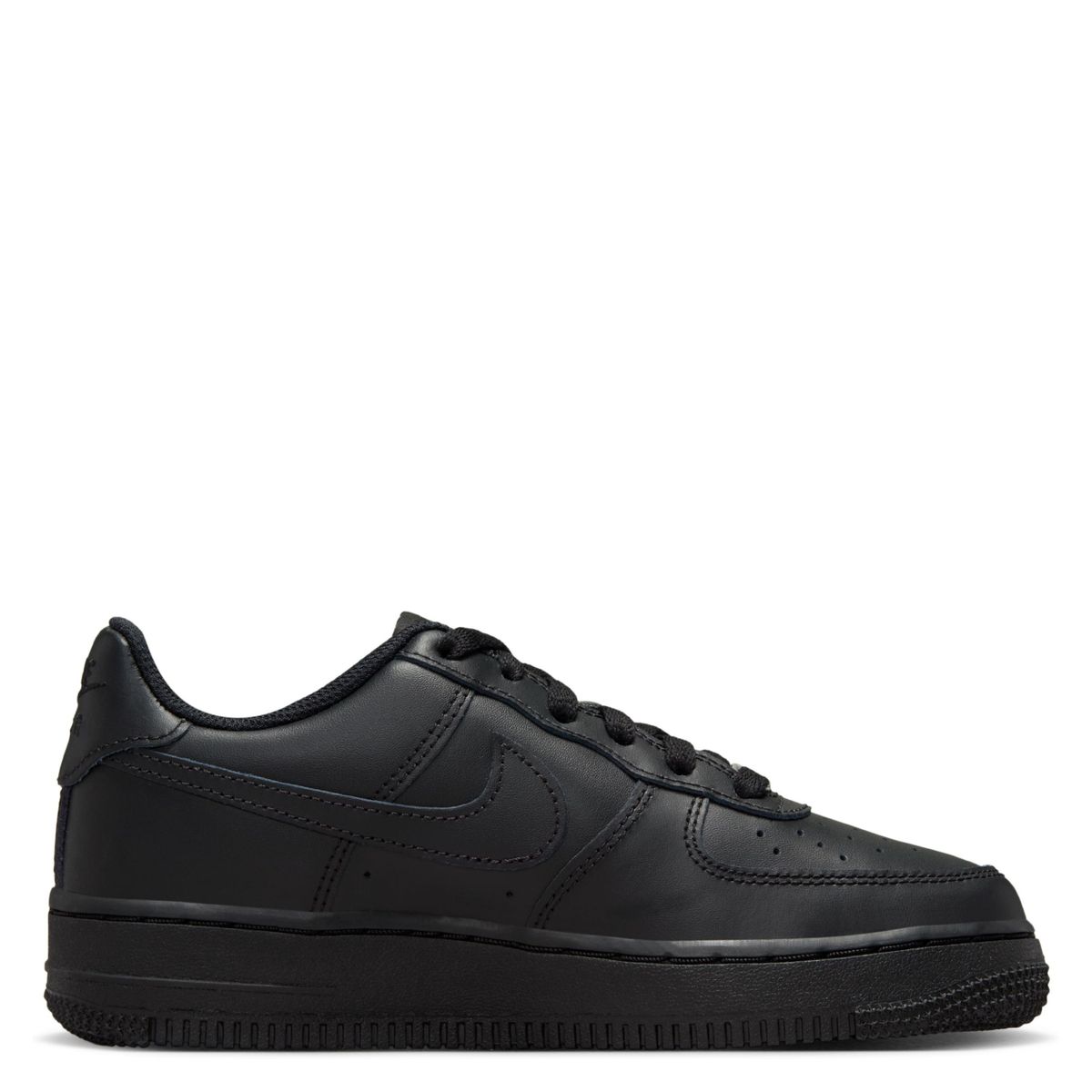 NIKE - Air Force 1 Le Zapatilla Urbana Niño Cuero Negro (34 A 37.5) Nike