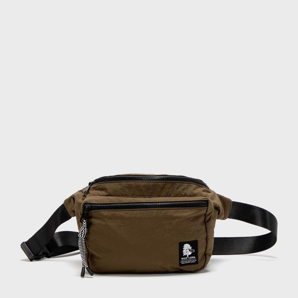 WILD LAMA - Banano Unisex Negro Wild Lama