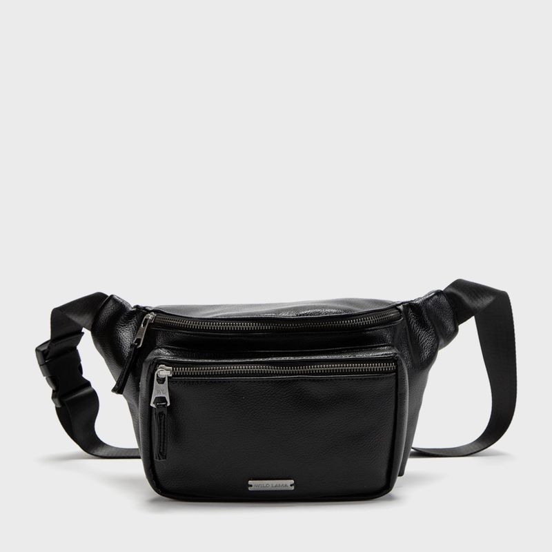 WILD LAMA - Banano Unisex Negro Wild Lama
