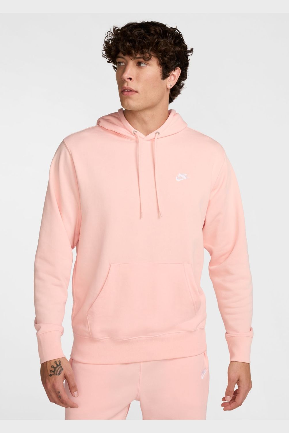 NIKE - Polerón Hoodie Deportivo Club Hombre Nike