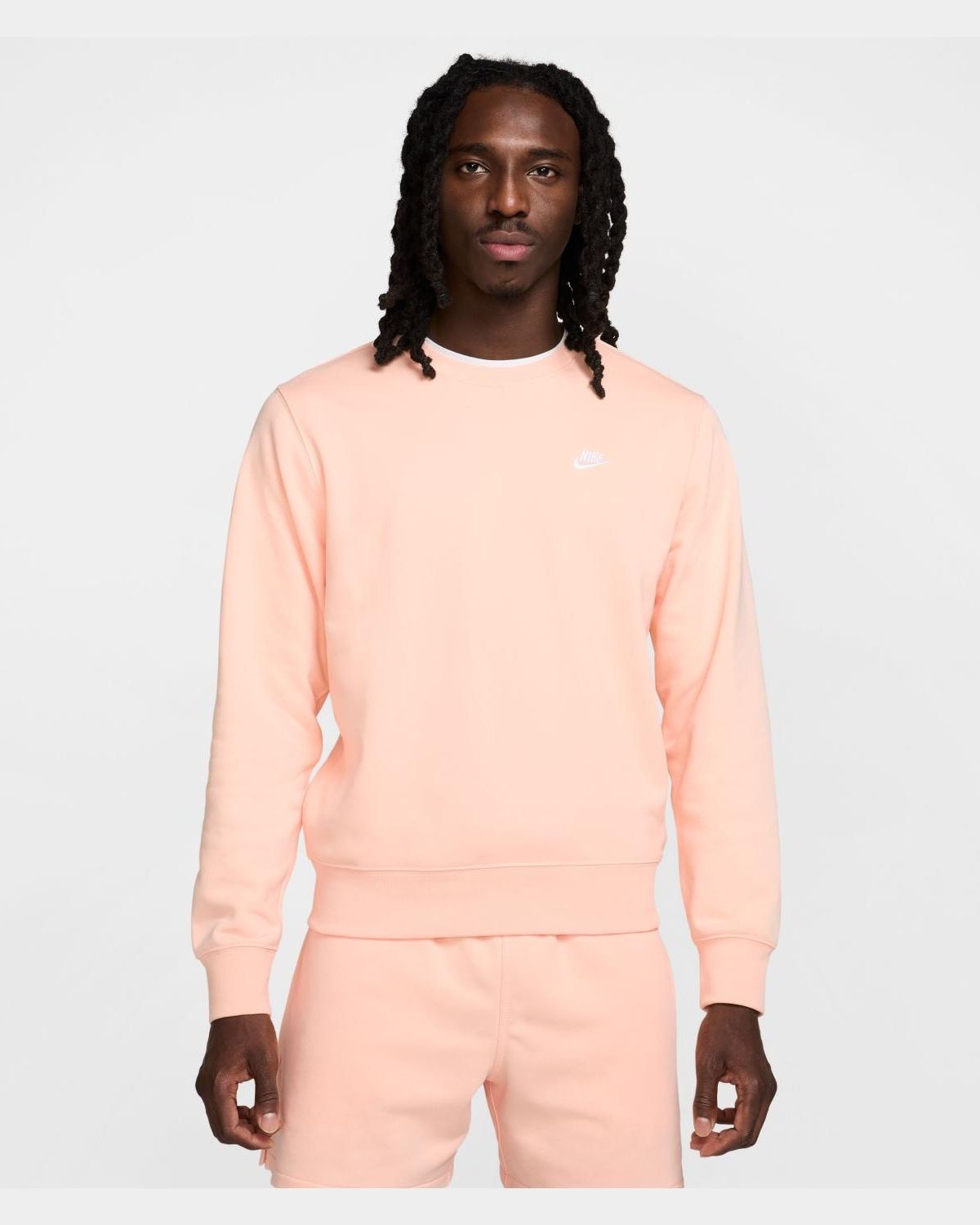 Nike Sportswear Club Poleron Nike Rosado Club Fleece Poleron Nike