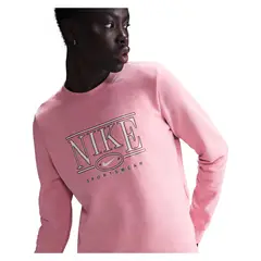 NIKE - Polerón Crewneck Sportswear Club Fleece Mujer