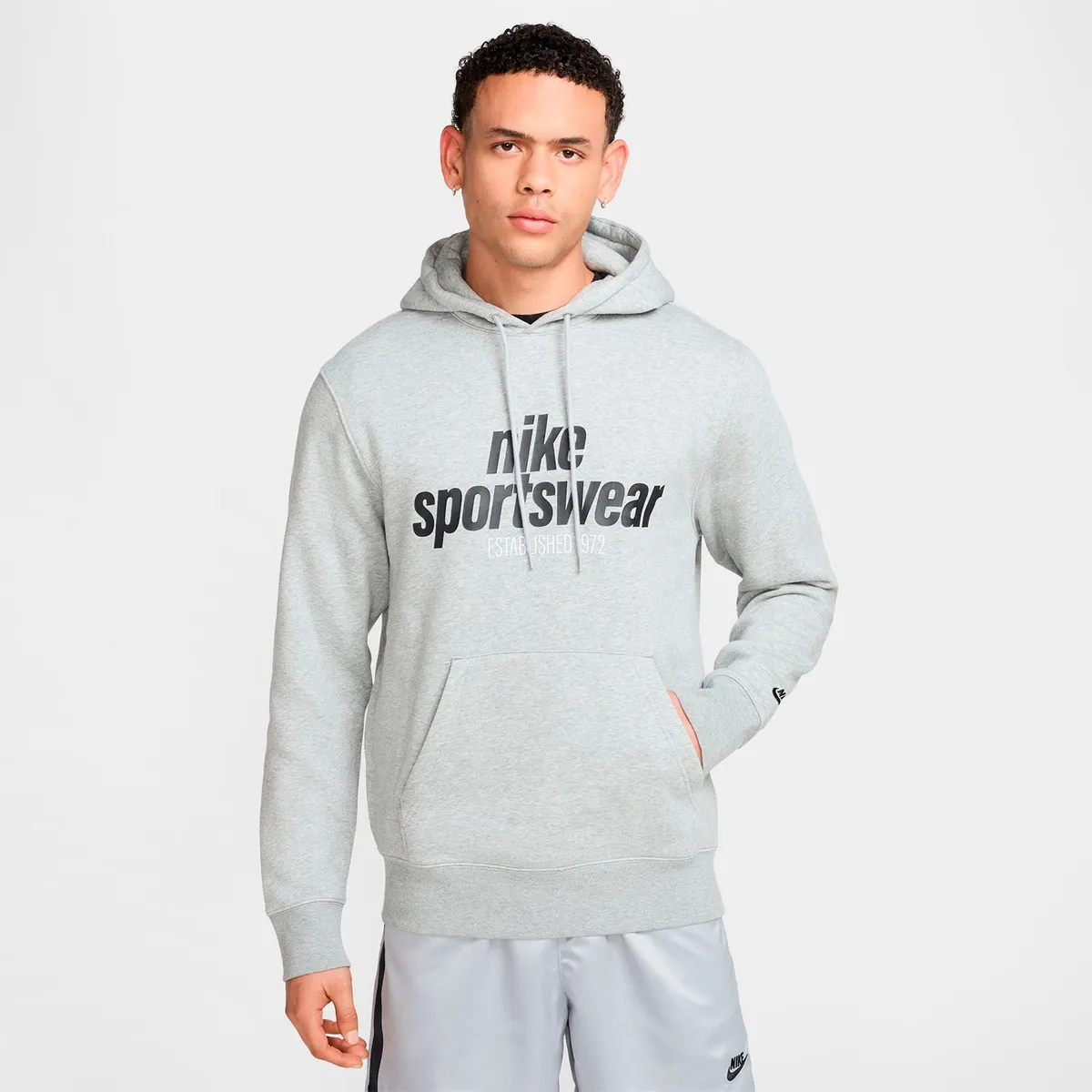 NIKE - Polerón Hoodie Deportivo Club Hombre Nike