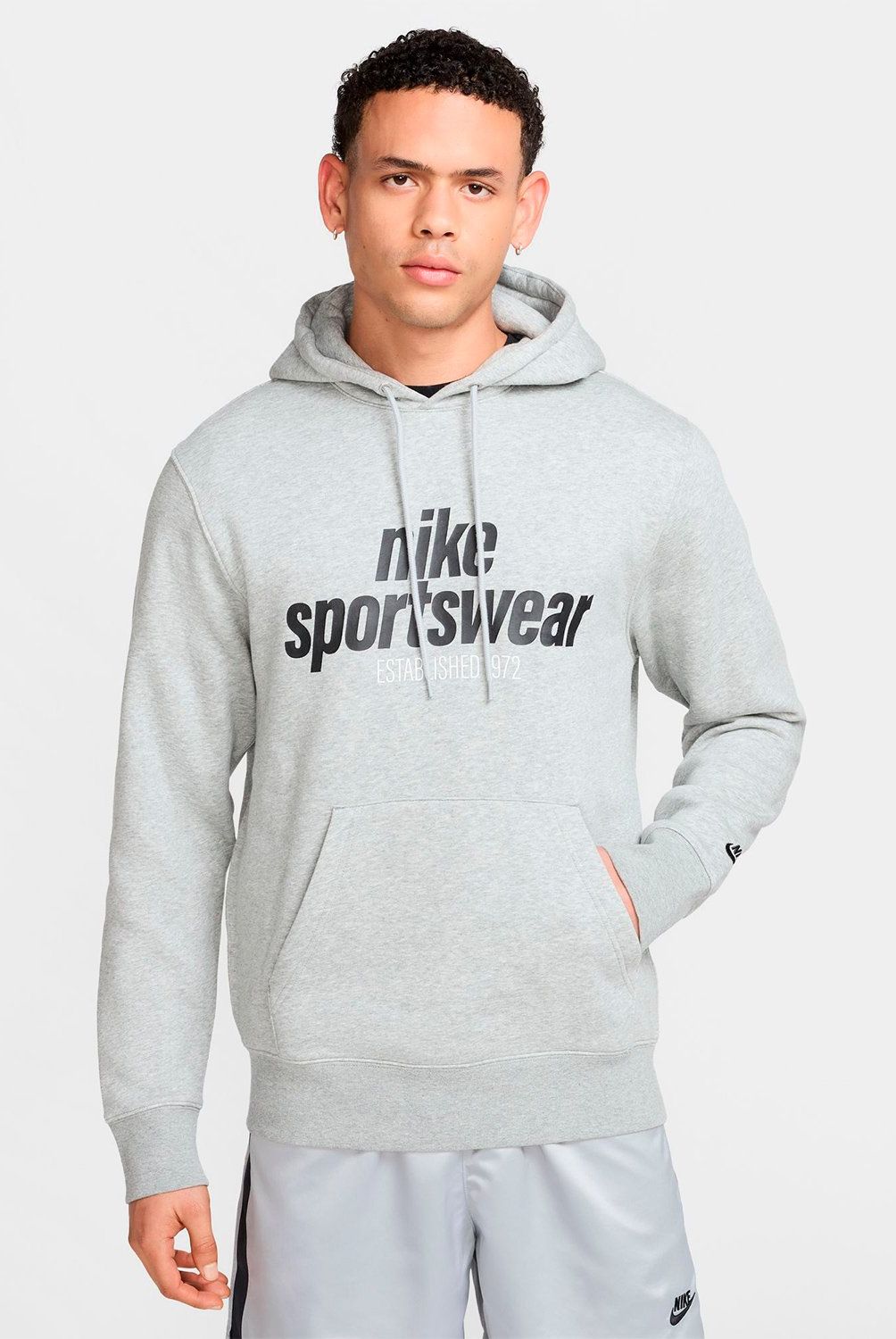 NIKE - Polerón Hoodie Deportivo Club Hombre Nike