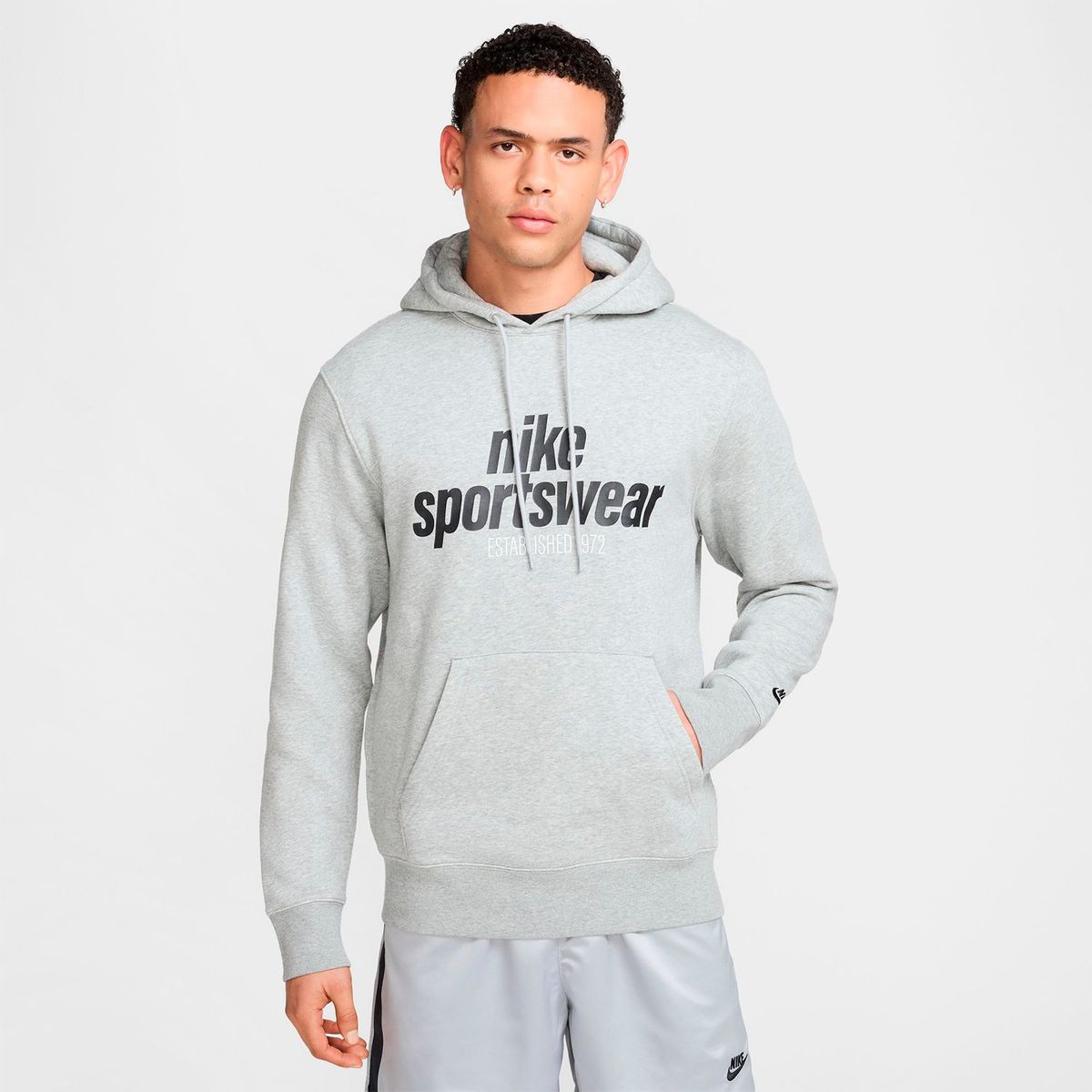 NIKE - Polerón Hoodie Deportivo Club Hombre Nike