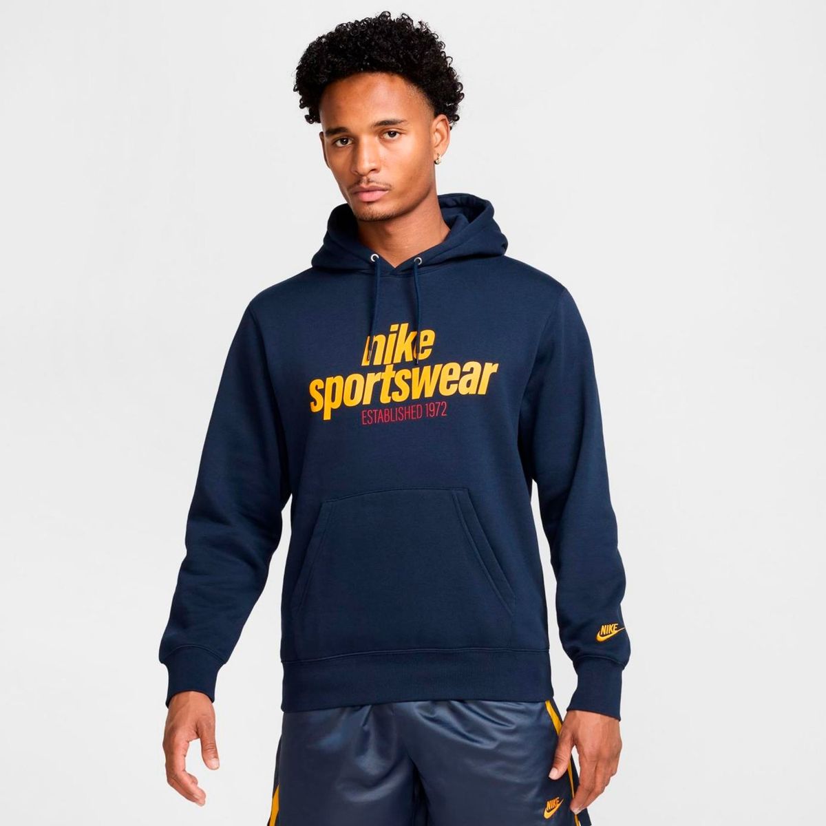 NIKE - Polerón Hoodie Deportivo Club Hombre Nike