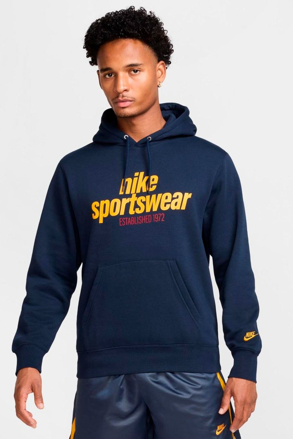 NIKE - Polerón Hoodie Deportivo Club Hombre Nike