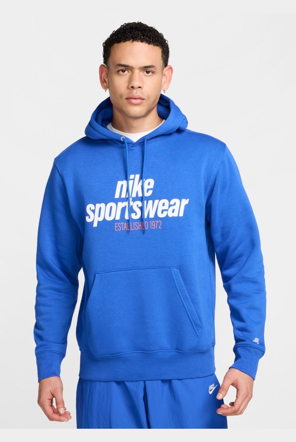 NIKE - Polerón Hoodie Deportivo Club Hombre Nike