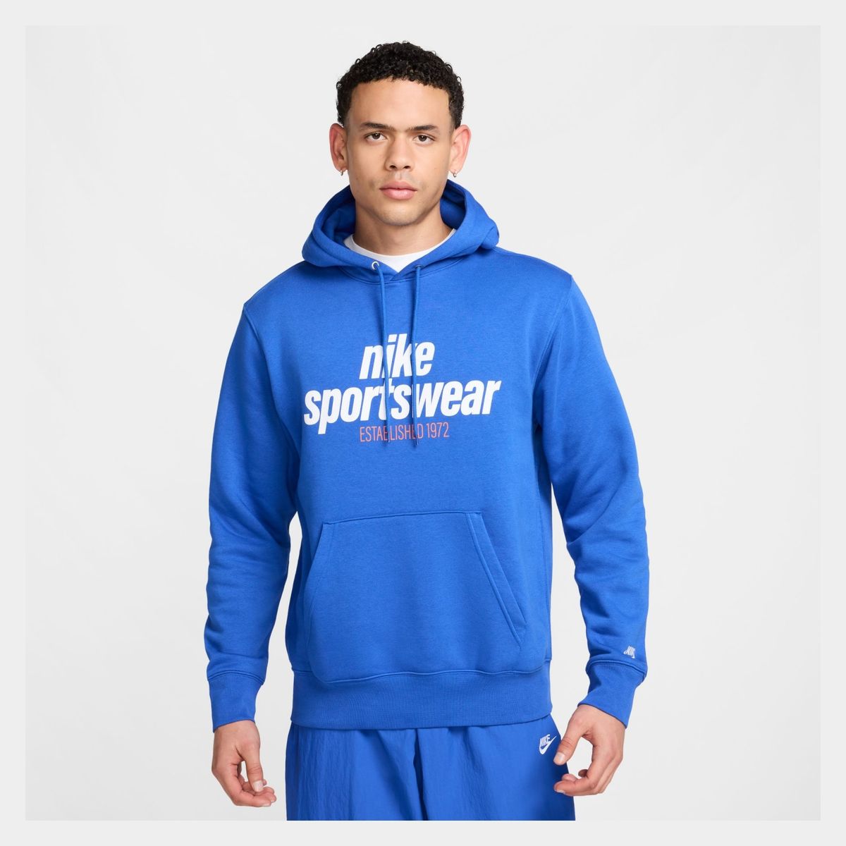 NIKE - Polerón Hoodie Deportivo Club Hombre Nike