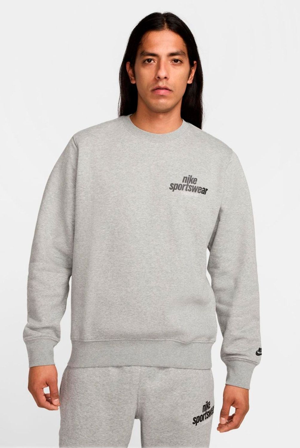 NIKE - Polerón Crewneck Deportivo Club Hombre Nike