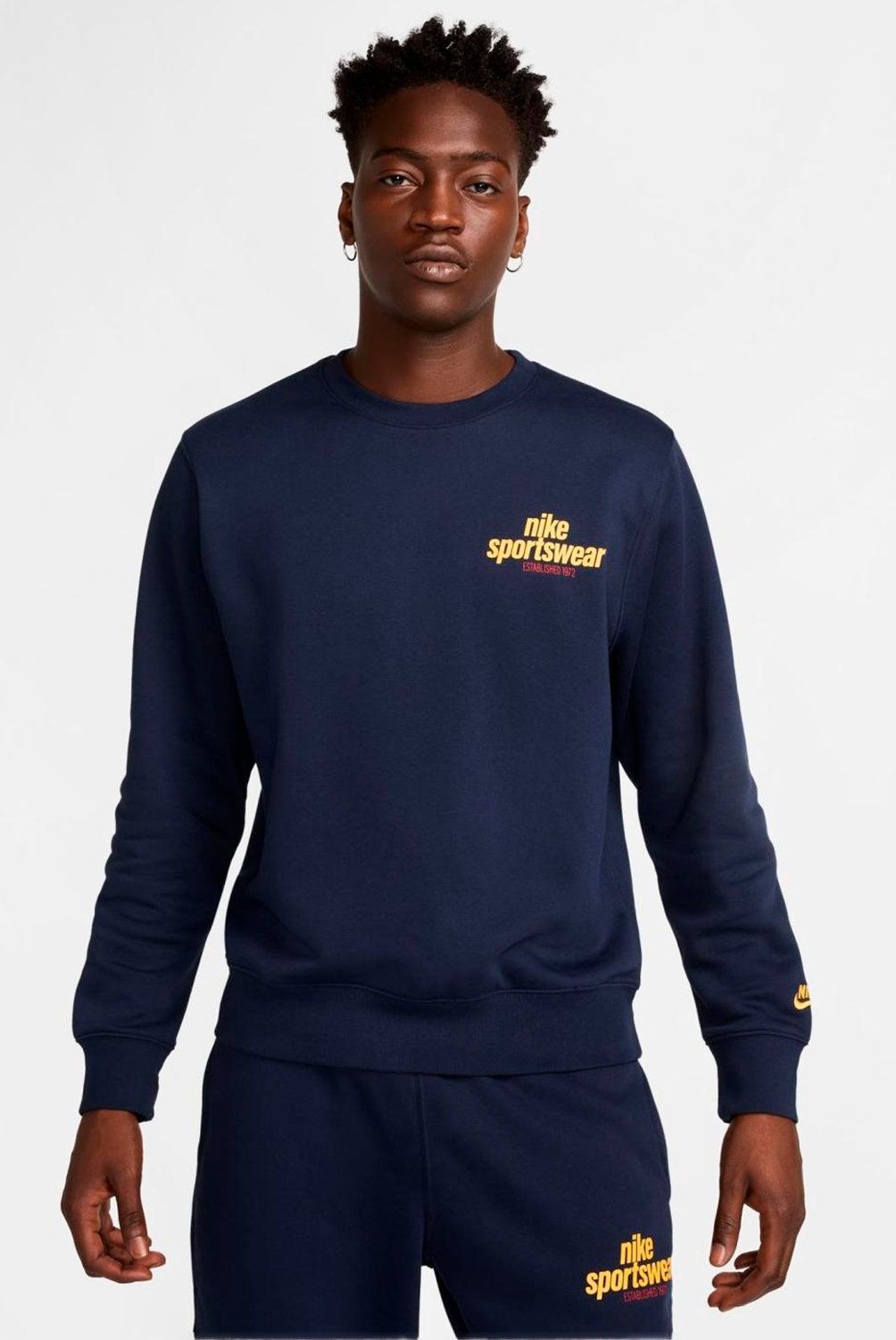 NIKE - Polerón Crewneck Deportivo Club Hombre Nike