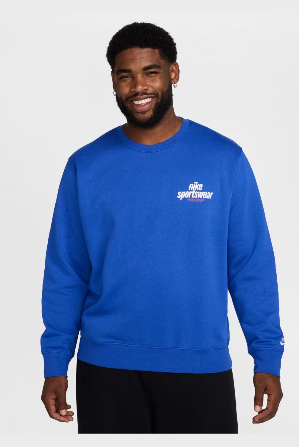 NIKE - Polerón Crewneck Deportivo Club Hombre Nike