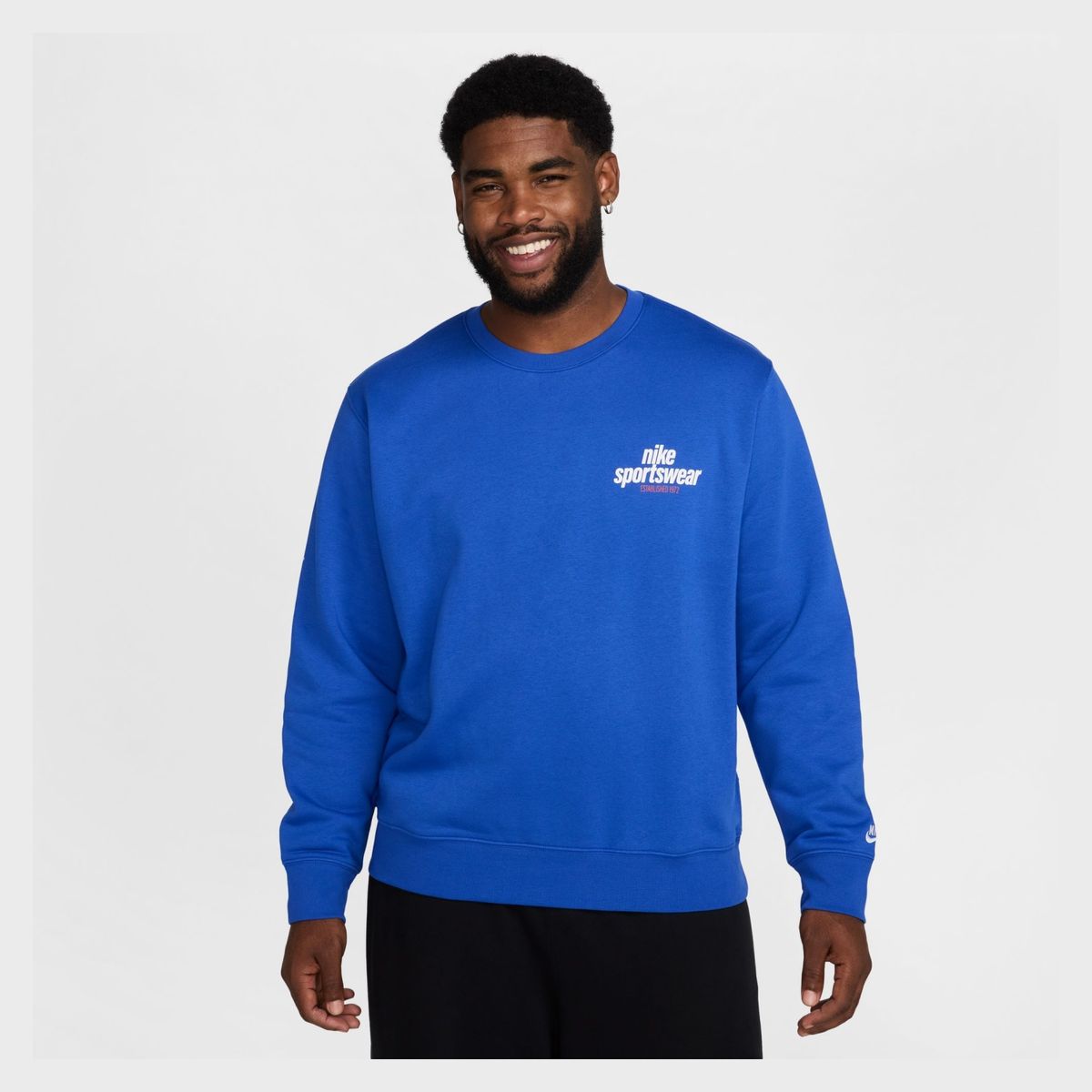 NIKE - Polerón Crewneck Deportivo Club Hombre Nike