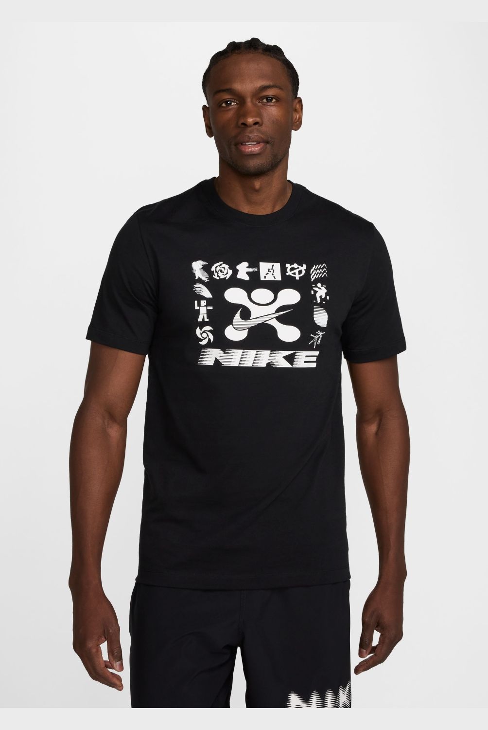 NIKE - Polera Manga Corta Fitness Hombre Nike