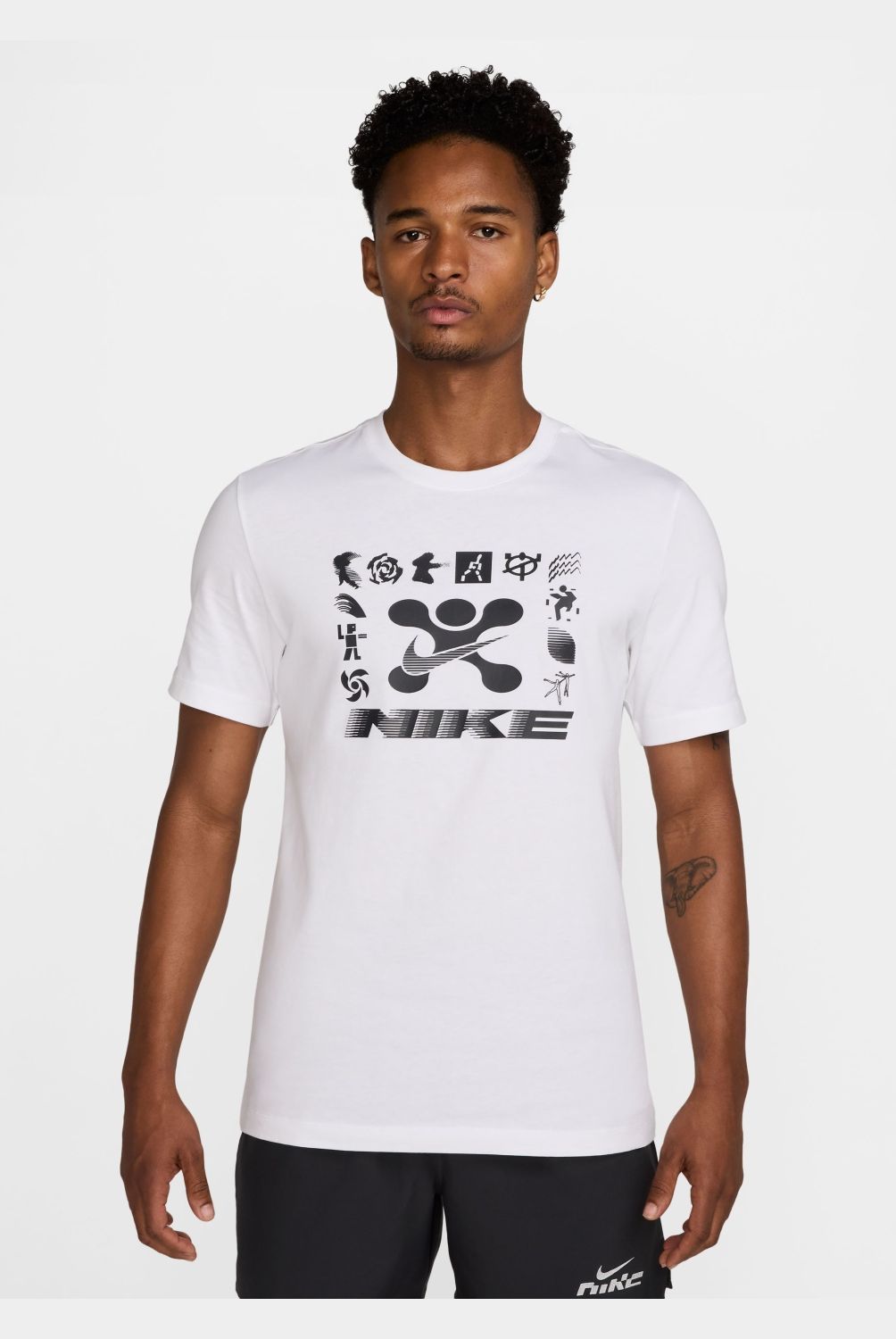 NIKE - Polera Manga Corta Fitness Hombre Nike