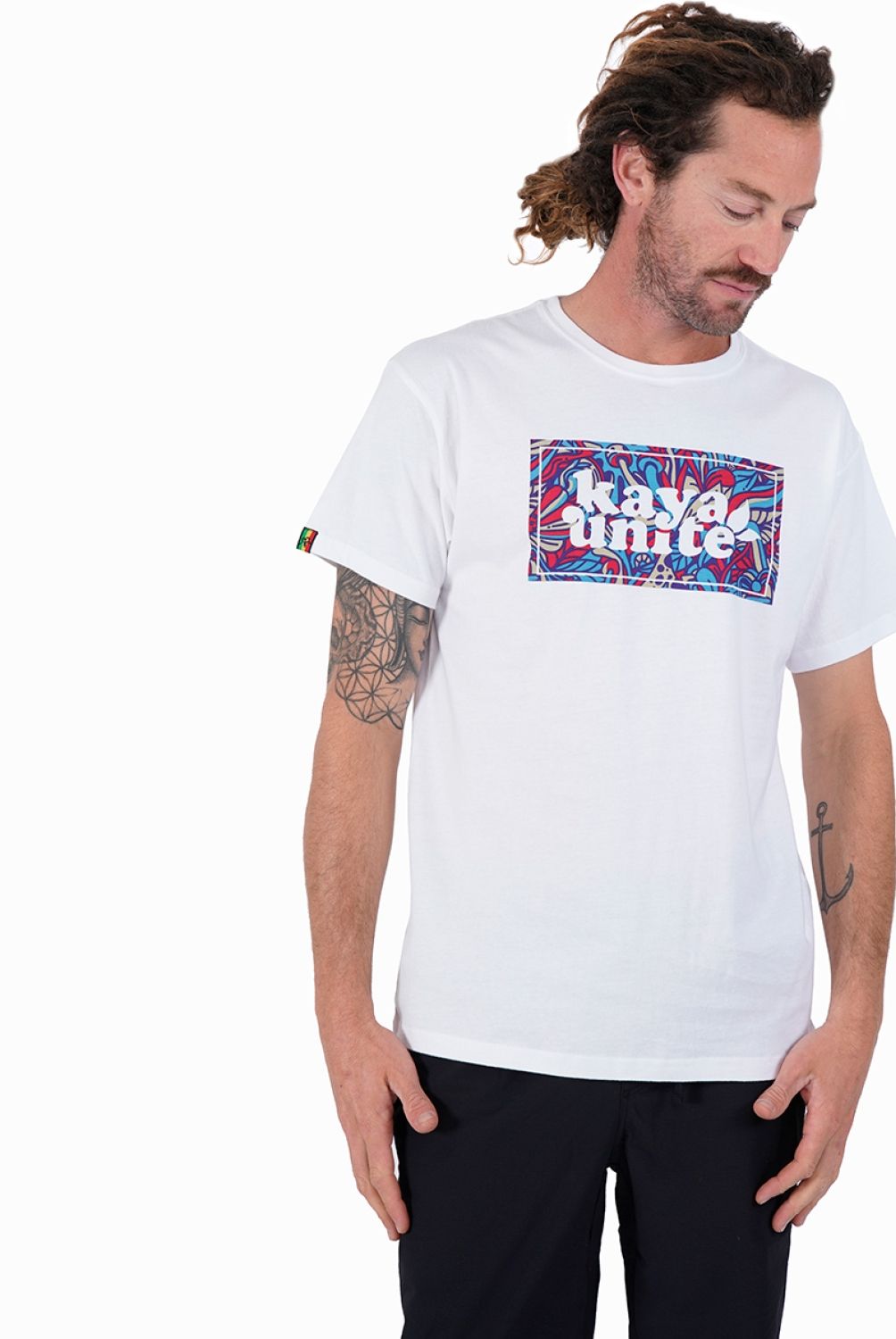 KAYA UNITE - Polera Manga Corta Logo Algodón Hombre Kaya Unite
