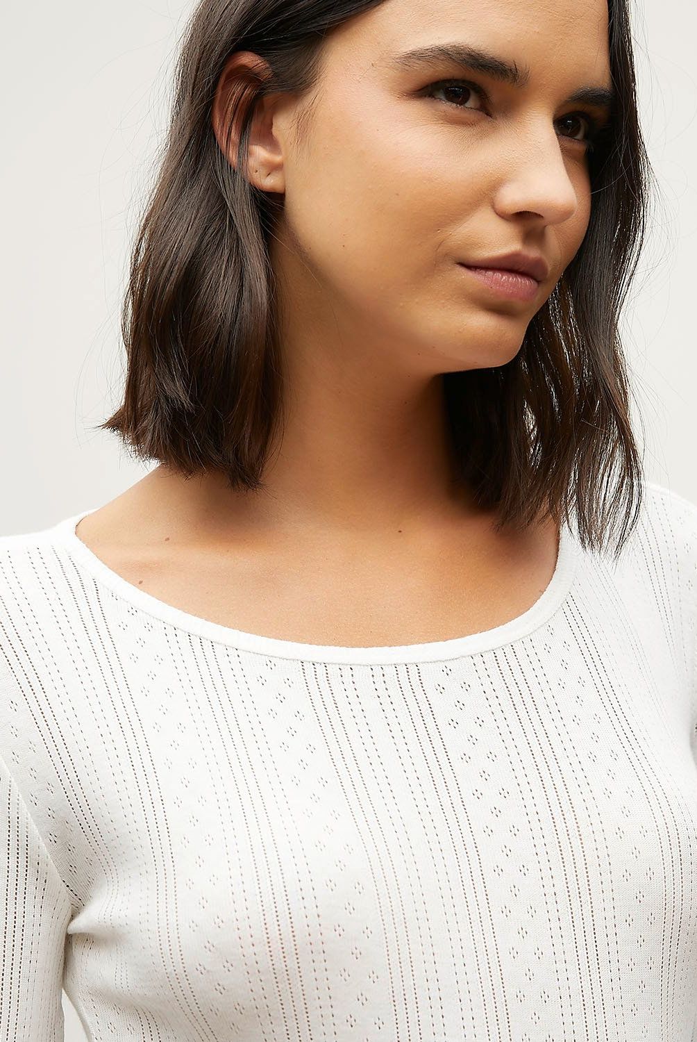 VERO MODA - Polera Lisa 100% Algodón Mujer Vero Moda