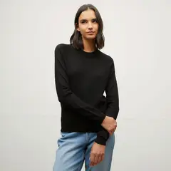 VERO MODA - Sweater Rayas Cuello Redondo Mujer