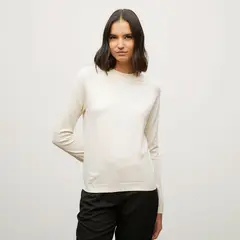VERO MODA - Sweater Rayas Cuello Redondo Mujer