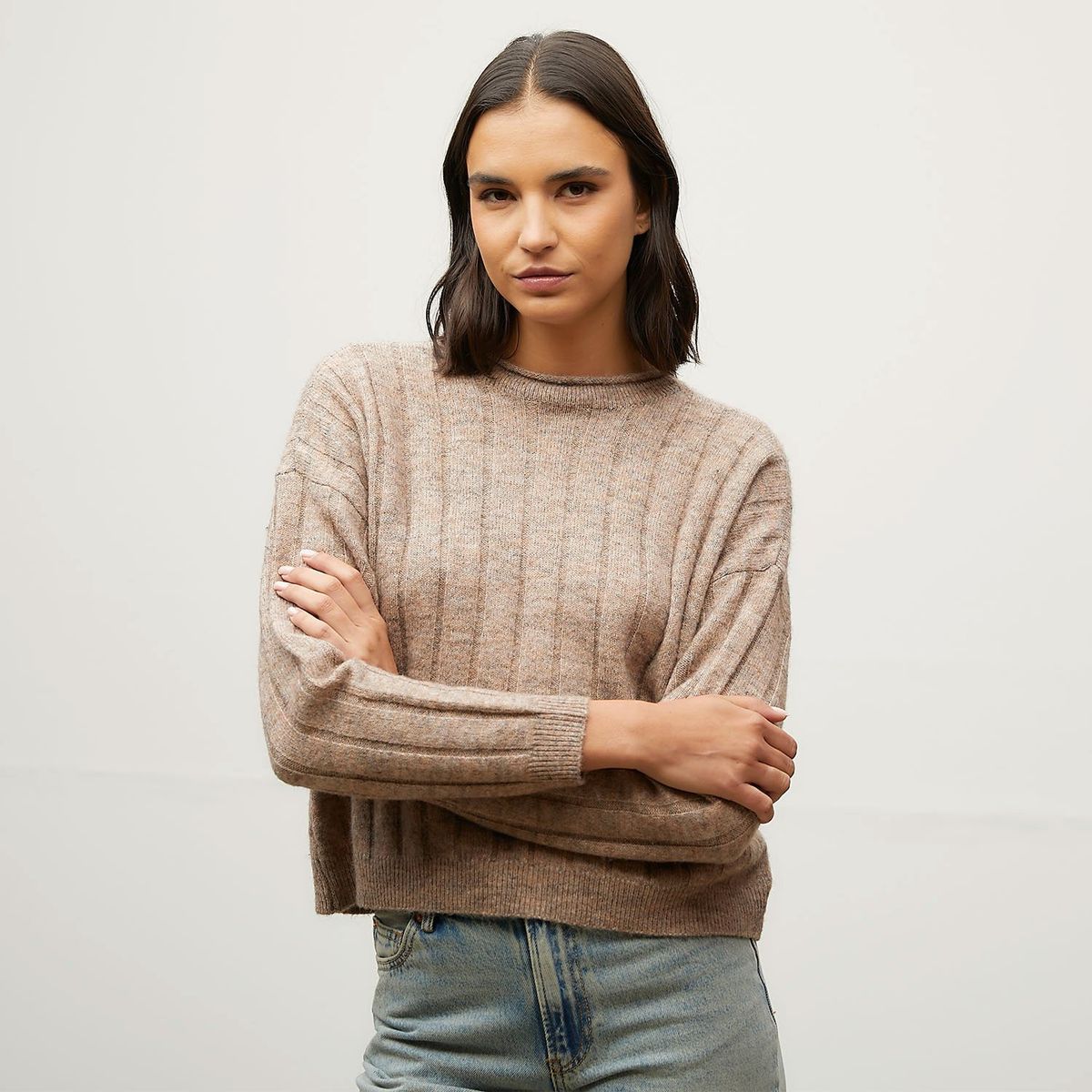 VERO MODA - Sweater Cuello Redondo Mujer Vero Moda