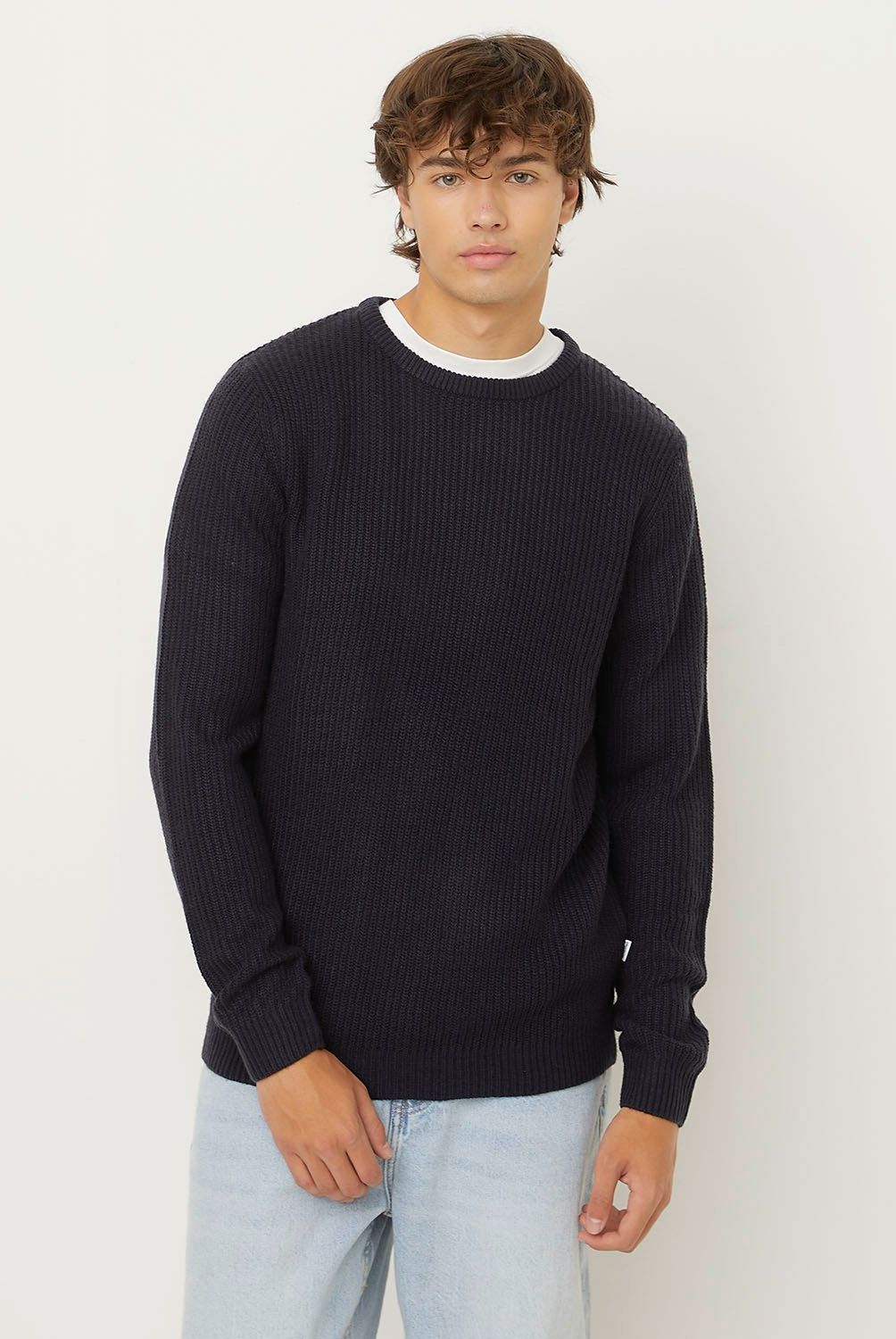 JACK&JONES - SWEATER LEWIS 12257480 AZUL M