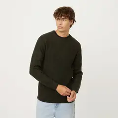 JACK&JONES - SWEATER LEWIS 12257480 AZUL M