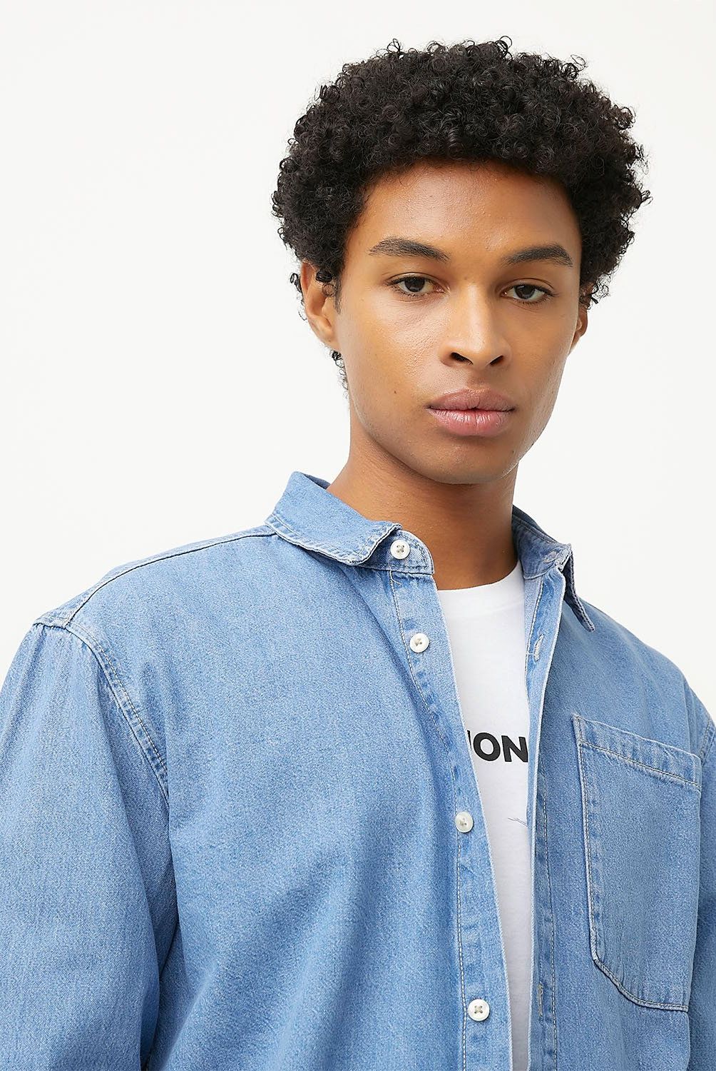 JACK&JONES - Camisa Manga Larga Denim Hombre Jack&Jones