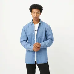 JACK&JONES - Camisa Manga Larga Denim Hombre