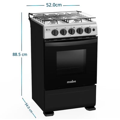 Imagen 2 del producto Cocinas a Gas 4 Quemadores Horno de 63 L CMC5115AX0