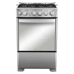 MABE - Cocinas a Gas 4 Quemadores Horno de 73 L CMC5540FX1