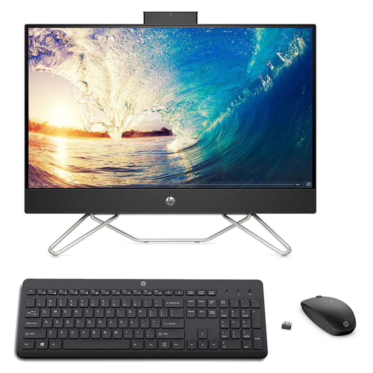 HP - Computador Todo en Uno HP 24-CB1023LA Intel Core i3 8GB RAM 512GB SSD 23.8" FHD + Teclado y Mouse