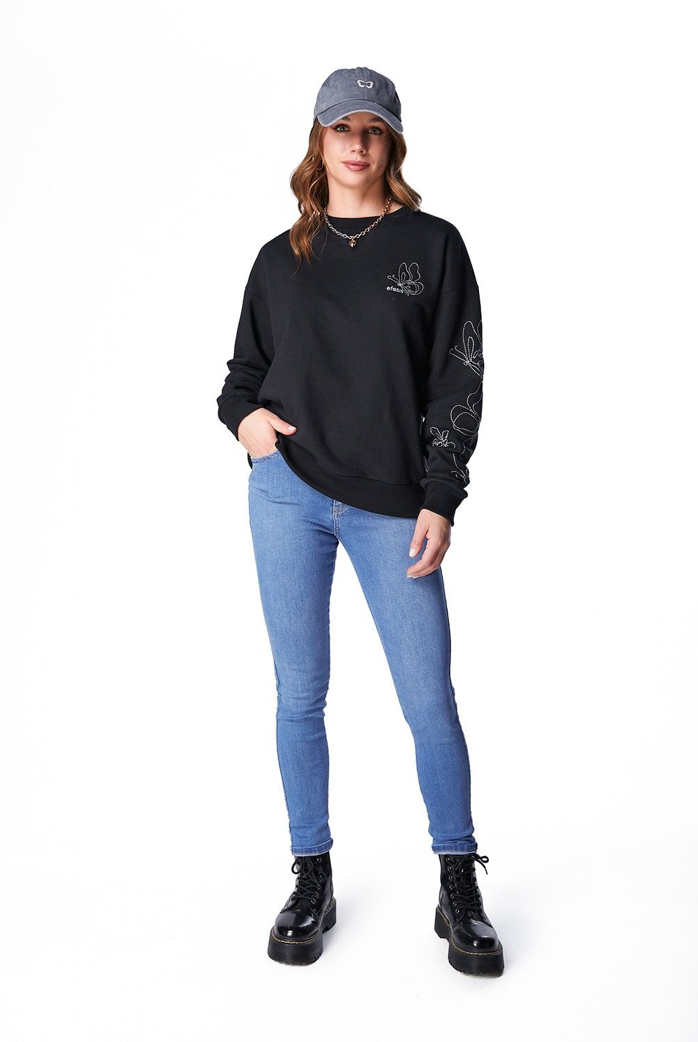 EFESIS - Efesis Jeans mujer skinny alto