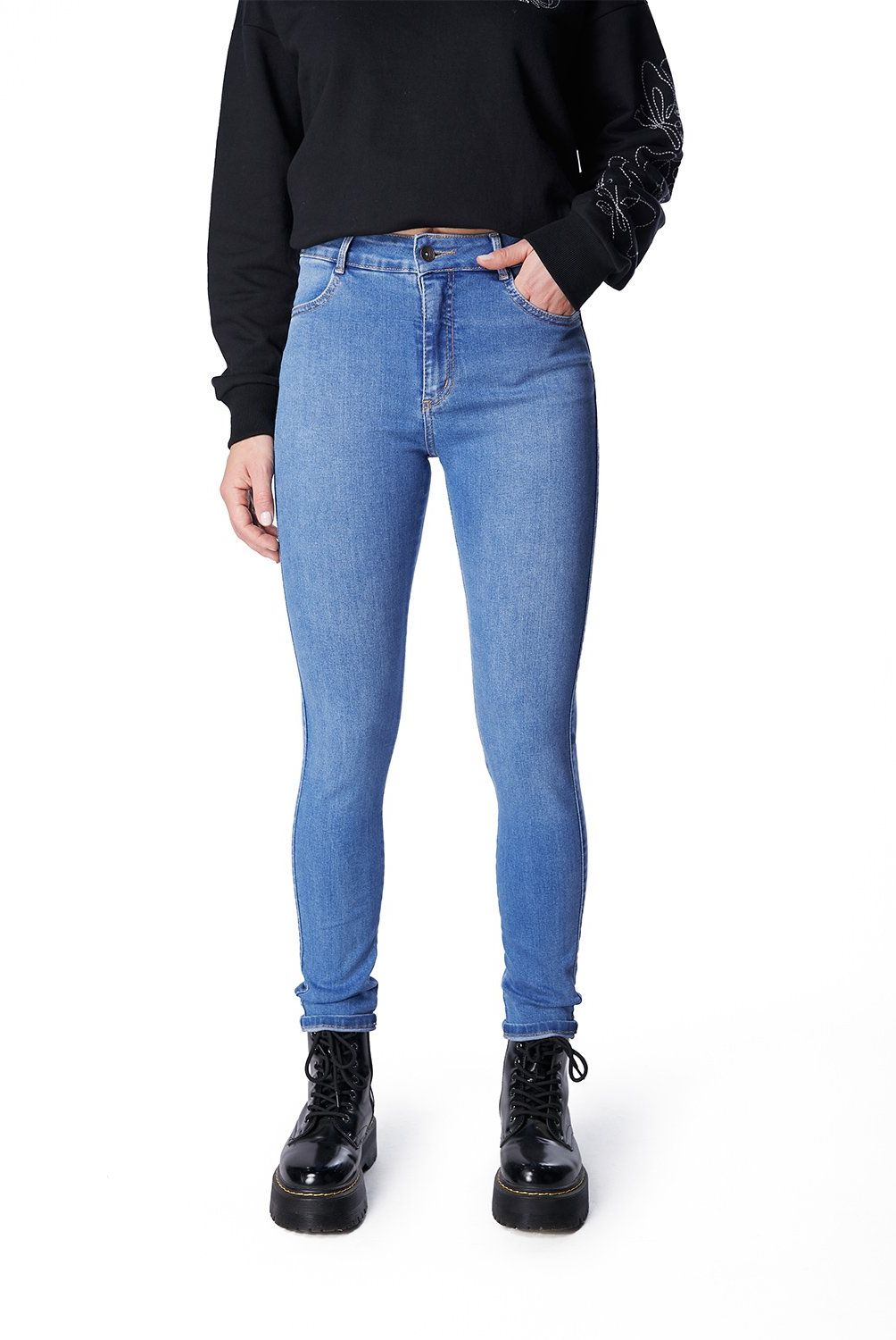 EFESIS - Efesis Jeans mujer skinny alto