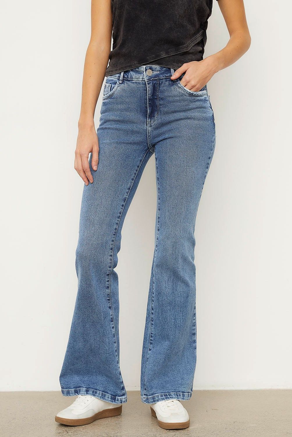 EFESIS - Efesis Jeans mujer flare alto
