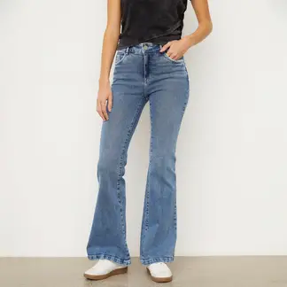 EFESIS - Jeans mujer flare alto