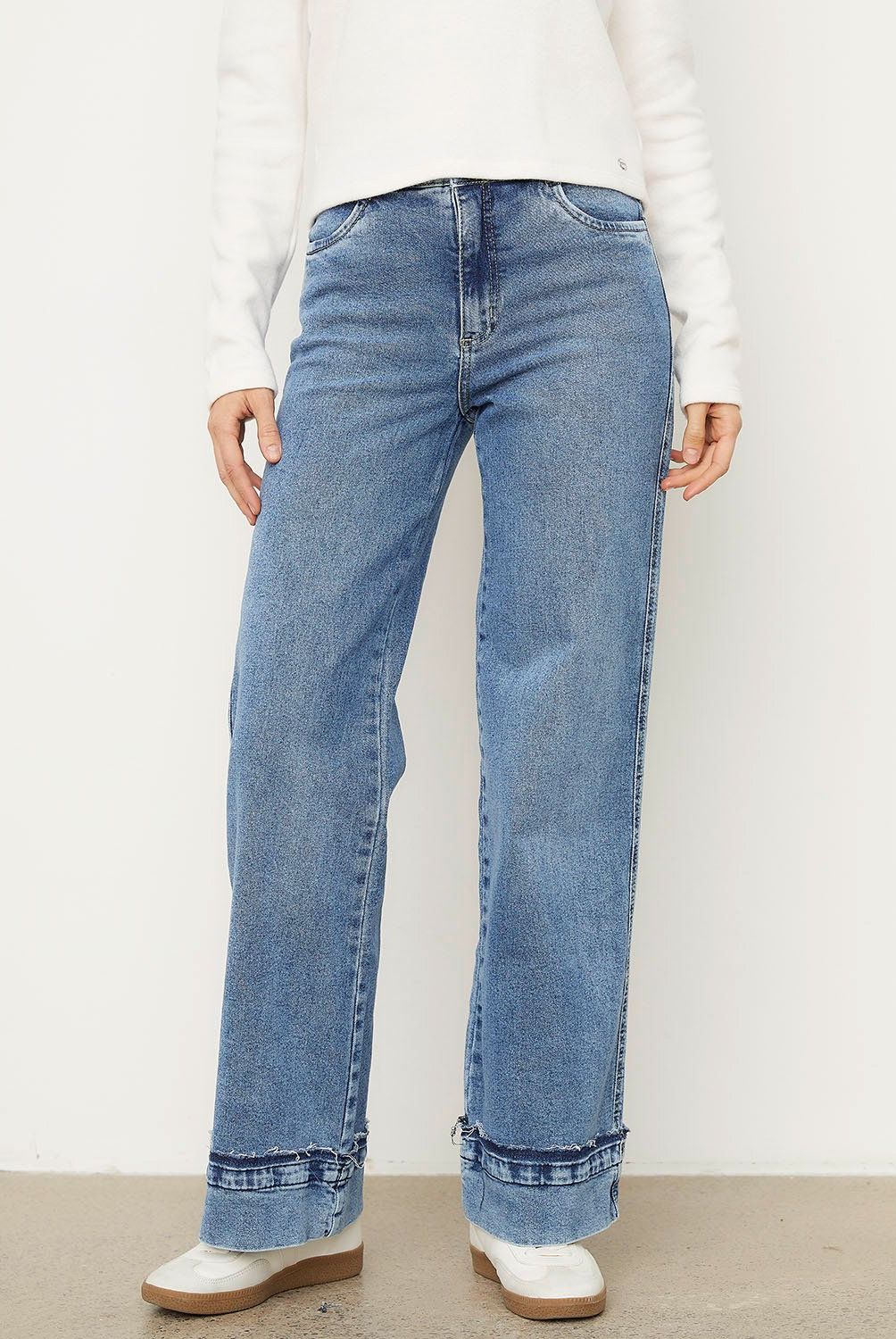 EFESIS - Efesis Jeans mujer palazzo alto