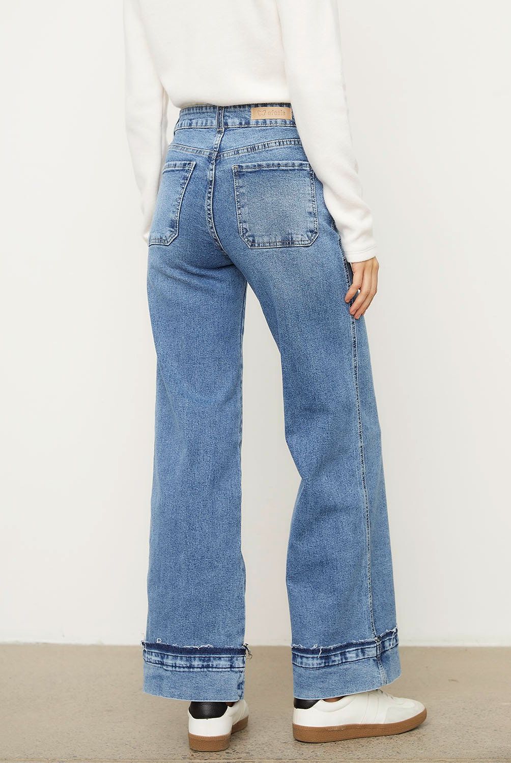 EFESIS - Efesis Jeans mujer palazzo alto
