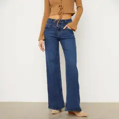 EFESIS - Jeans mujer palazzo alto