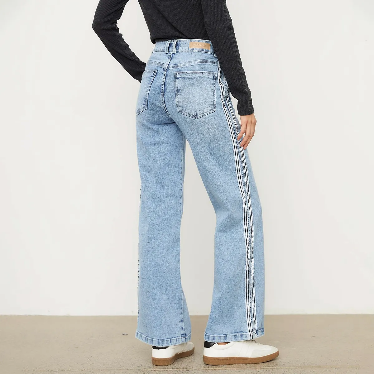 EFESIS - Efesis Jeans mujer wide leg alto