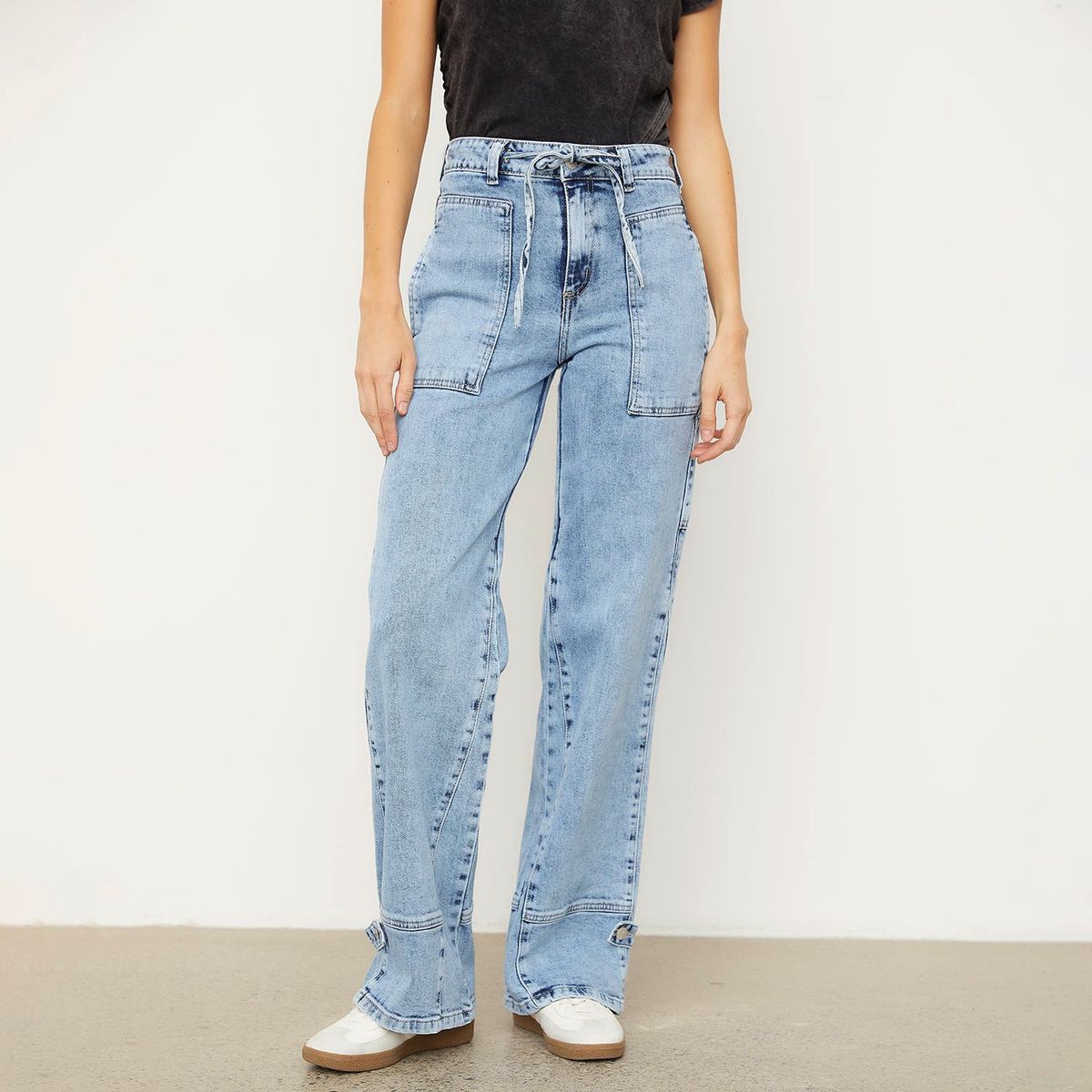 EFESIS - Efesis Jeans mujer wide leg alto