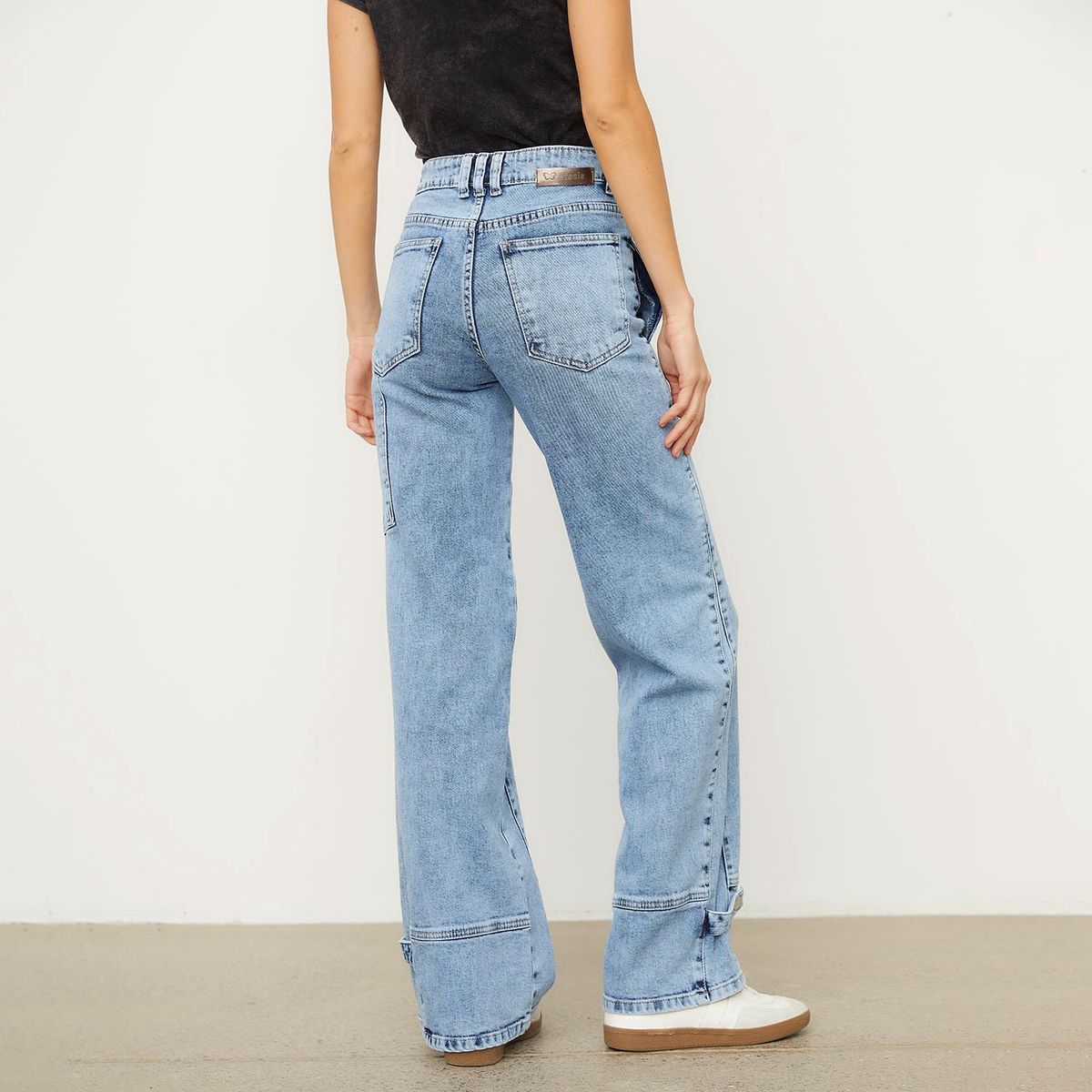 EFESIS - Efesis Jeans mujer wide leg alto