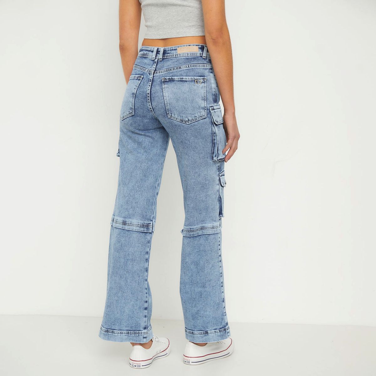 EFESIS - Jeans Balloon Tiro Alto Mujer Efesis